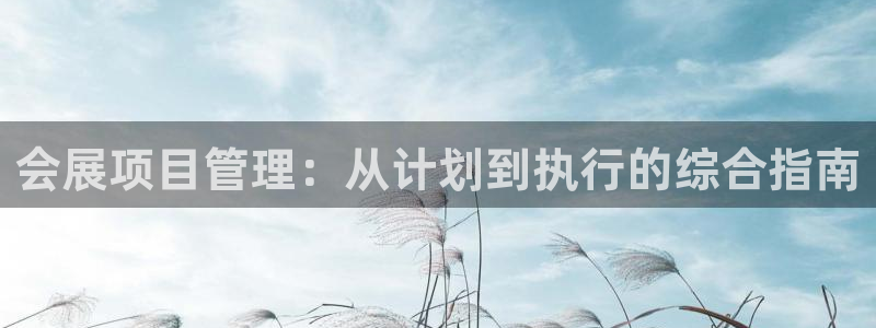 果博公司开户注册：会展项目管理：从计划到执行的综合指南