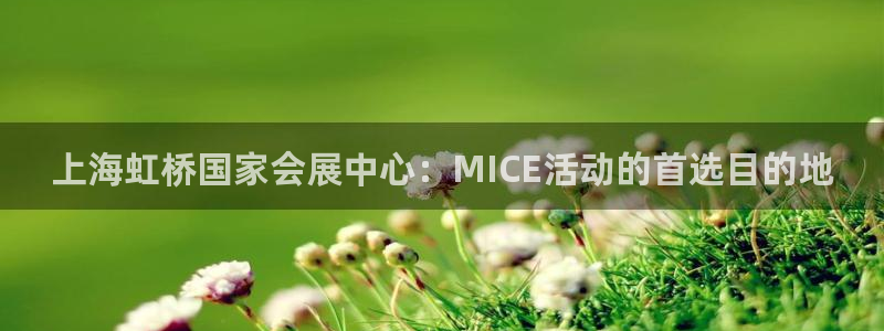 果博注册：上海虹桥国家会展中心：MICE活动的首选目的地