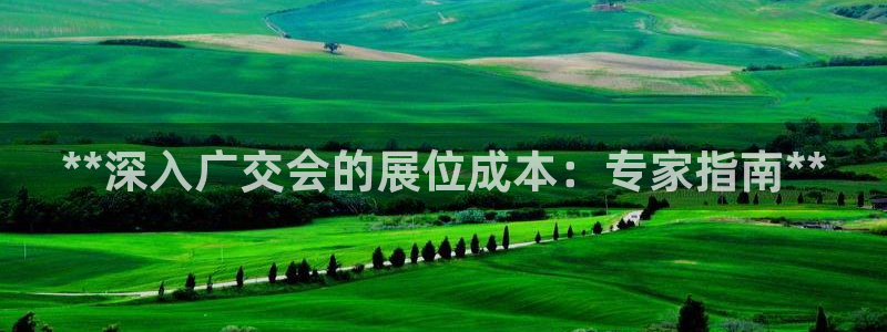 果博官网电话：**深入广交会的展位成本：专家指南**