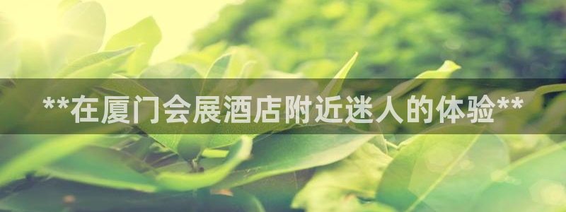 果博公司会员注册：**在厦门会展酒店附近迷人的体验**