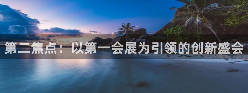 果博账号注册：第二焦点：以第一会展为引领