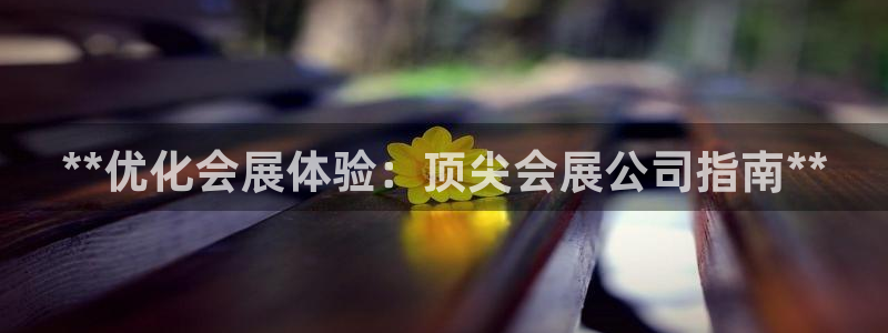 果博平台开户电话查询：**优化会展体验：