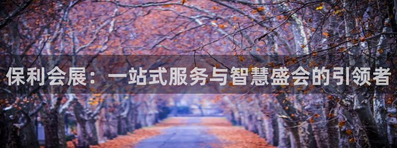 果博平台电话：保利会展：一站式服务与智慧