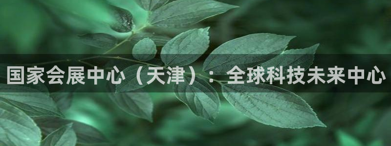 果博客服电话哪里找啊：国家会展中心（天津）：全球科技未来中心